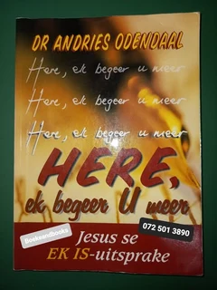 Jesus Se Ek Is-Uitsprake – Dr Andries Odendaal.