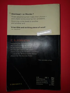 Plain Murder - CS Forester.