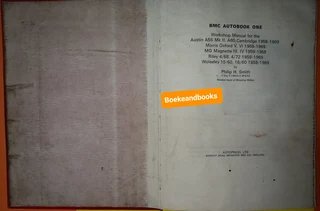 BMC Autobook One - Philip H Smith - Autopress LTD.