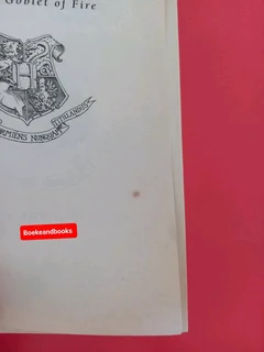 Harry Potter And The Goblet Of Fire – JK Rowling – Book 4 - REF: 6101.