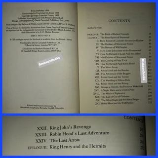 The Adventures Of Robin Hood - Roger Lancelyn Green - Illustrations Walter Crane.