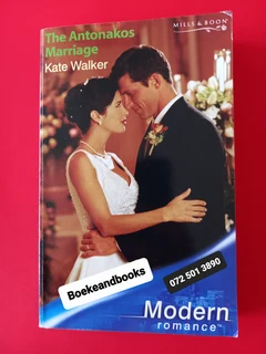 The Antonakos Marriage - Kate Walker - Mills & Boon - Modern.