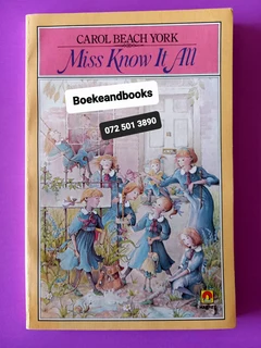 Miss Know It All - Carol Beach York - Girls Of The Good Day Orphanage.