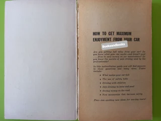 1001 Ways To Enjoy Your Car - Michael Frome.