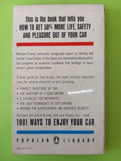 1001 Ways To Enjoy Your Car - Michael Frome.