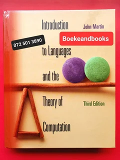 Introduction To Languages And The Theory Of Computation - John Martin - Third Edition.