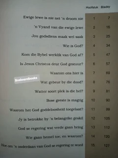 Jy Kan Vir Ewig In Die Paradys Op Aarde Lewe.