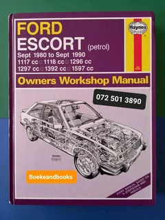Ford Escort (Petrol) - Sept 1980 to Sept 1990 - Haynes - 686 - Owners Workshop Manual - John S Mead.