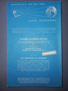 Wagter, Hoe Ver Is Dit In Die Nag - Eerw JF Nel.