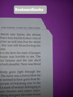 Farm Murders Victims Tell Their Stories - Carla Van Der Spuy.