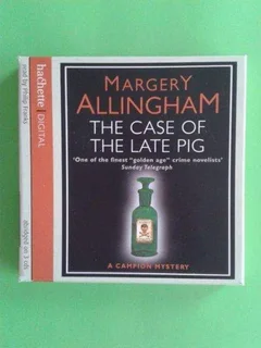 The Case Of The Late Pig - Margery Allingham - Read by Philip Franks - 3 Cds.