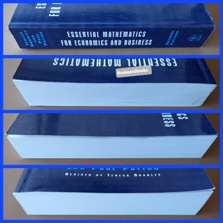 Essential Mathematics For Economics And Business - Teresa Bradley And Paul Patton - Second Edition.