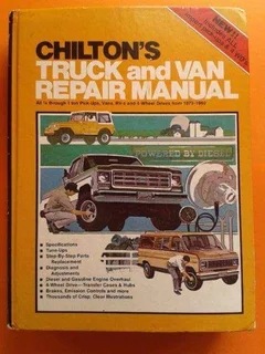 Chilton's Truck and Van Repair Manual - 1973 - 1980 (Number 6910)
