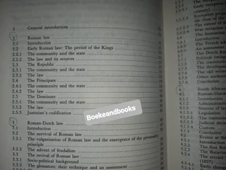 Introduction To South African Law And Legal Theory - Hosten - Edwards - Church - Bosman.