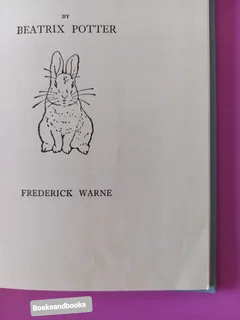 The Tale Of Peter Rabbit - Frederick Warne - Beatrix Potter.