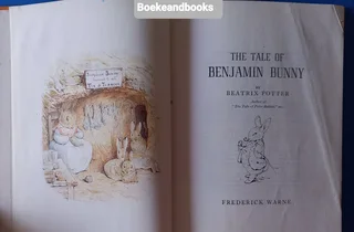 The Tale Of Benjamin Bunny - Frederick Warne - Beatrix Potter.