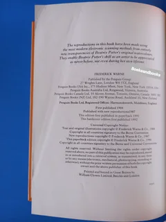 The Tale Of Benjamin Bunny - Frederick Warne - Beatrix Potter.