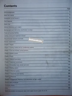 Renault 5 - 1972 To 1985 - Haynes - Owners Workshop Manual - Peter G Strasman - 141.