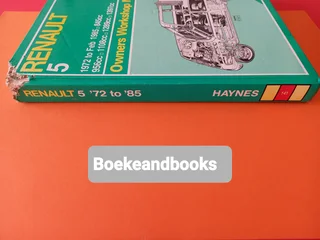 Renault 5 - 1972 To 1985 - Haynes - Owners Workshop Manual - Peter G Strasman - 141.