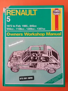 Renault 5 - 1972 To 1985 - Haynes - Owners Workshop Manual - Peter G Strasman - 141.