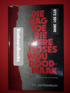 Die Nag Toe Die Here Moses Wou Doodmaak - Ds Jan Hanekom - Vraagtekengebeure Uit Die Bybel.