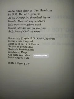 Die Nag Toe Die Here Moses Wou Doodmaak - Ds Jan Hanekom - Vraagtekengebeure Uit Die Bybel.