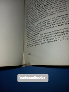 Passat Dasher - 1973-77 - Autobooks - 843 - Kenneth Ball - Owners Workshop Manual.