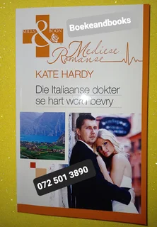 Die Italiaanse Dokter Se Hart Word Bevry - Kate Hardy - Mills & Boon - Mediese Romanse.