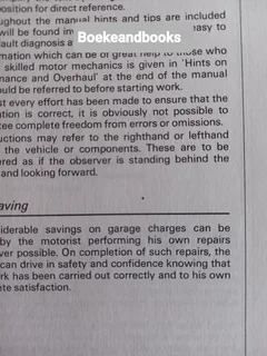 Datsun New Sunny, 210 - 1978-82 - Autobooks - Owners Workshop Manual - 977.