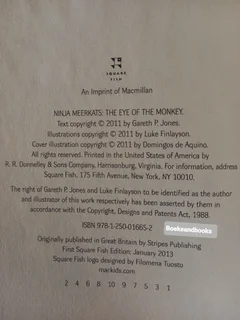 The Eye Of The Monkey - Gareth P Jones - Ninja Meerkats #2.