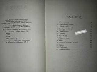 Alaska - James A Michener.