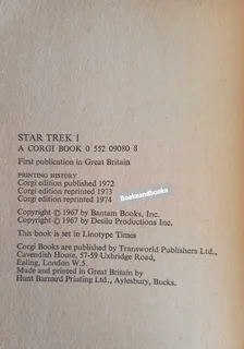 Star Trek 1 - Adapted By James Blish - Star Trek #1.