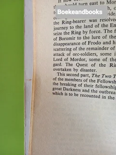The Two Towers - JRR Tolkien - The Lord Of The Rings - Part Two.