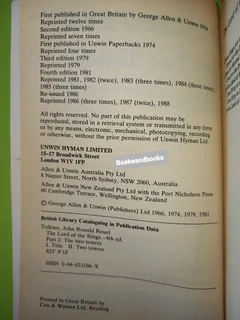 The Two Towers - JRR Tolkien - The Lord Of The Rings - Part Two.