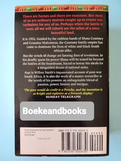 Rage - Wilbur Smith - Courtney #6 - Paperback.