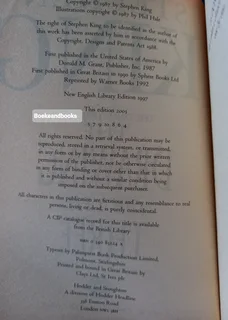 The Drawing Of The Three - Stephen King - The Dark Tower #2 - REF: 7903.