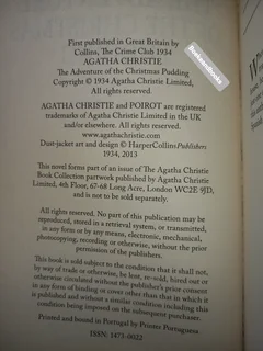 The Adventure Of The Christmas Pudding And A Selection Of Entrees - Agatha Christie - Hercule Poirot