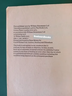 The Eye Of The Tiger - Wilbur Smith.