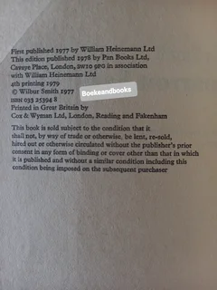 A Sparrow Falls - Wilbur Smith - Courtney #3 - REF: 7934.