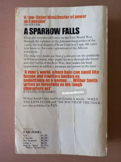 A Sparrow Falls - Wilbur Smith - Courtney #3 - REF: 7934.