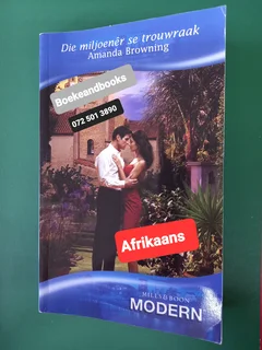 Die Miljoener Se Trouwraak - Amanda Browning - Mills & Boon - Modern - Afrikaans.