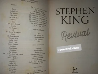 Revival - Stephen King.