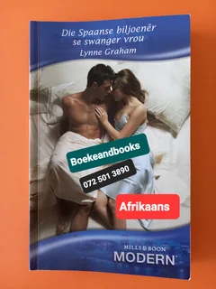 Die Spaanse Biljoener Se Swanger Vrou - Lynne Graham - Mills & Boon - Modern - Afrikaans.