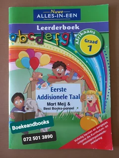 Eerste Addisionele Taal - Graad 1 - Mart Meij - Glaudina Rossouw - Leerderboek - Nuwe Alles-In-Een.