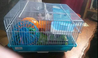 Hamster Cage with accessories