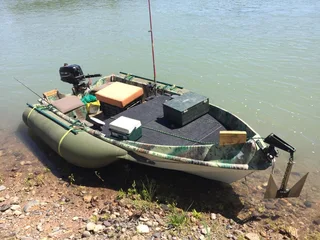 Boat for freshwater fishing