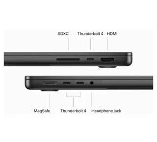 Apple MacBook Pro 16-inch M3 Pro -36GB RAM 512GB – Space Black