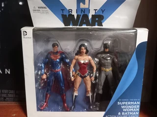 DC Collectibles The New 52 Superman, Wonder Woman And Batman Action Figure 3 - Pack