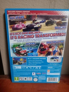 Sonic And All Stars Racing Transformred