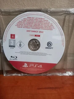 Just Dance 2021 and 2022 promotional copy bundle for playstation 4